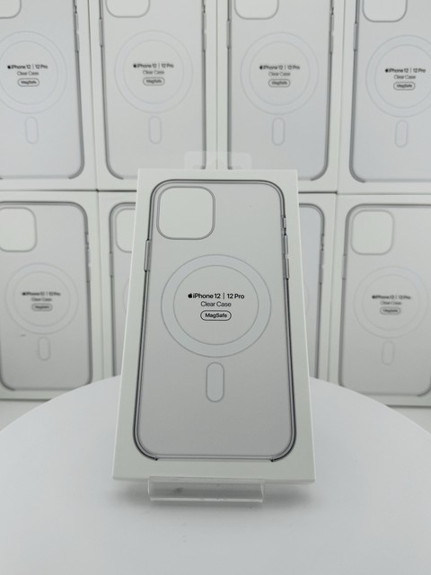 Original Apple iPhone 12 / 12 PRO Clear Case mit MagSafe Cover Hülle MHLM3ZM/A
