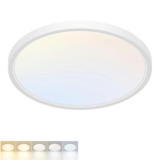 LED Flush Mount Ceiling Light,9Inch 18W,3000K/3500K/4000K/5000K/6500K 5 Color...