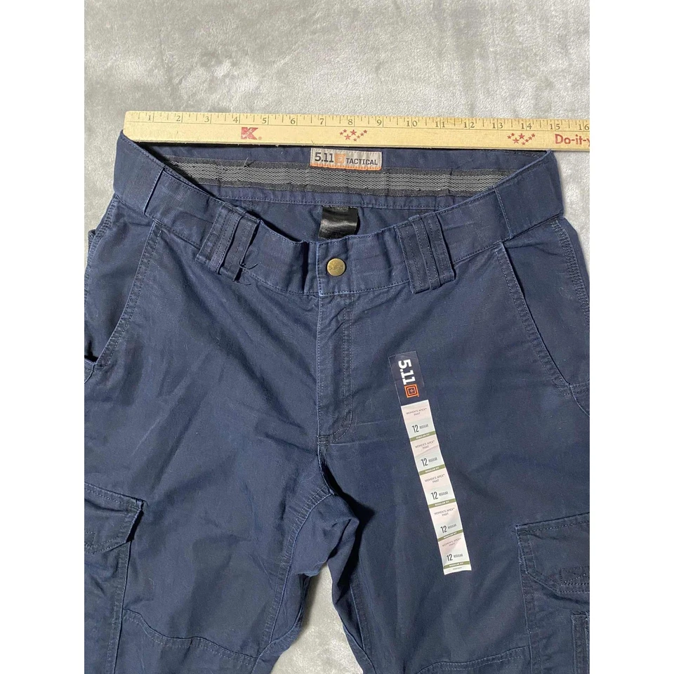 Pantalones cargo tácticos para hombre 5.11 ropa de trabajo pantalones utilitarios informales al aire libre Foto 3 de 4