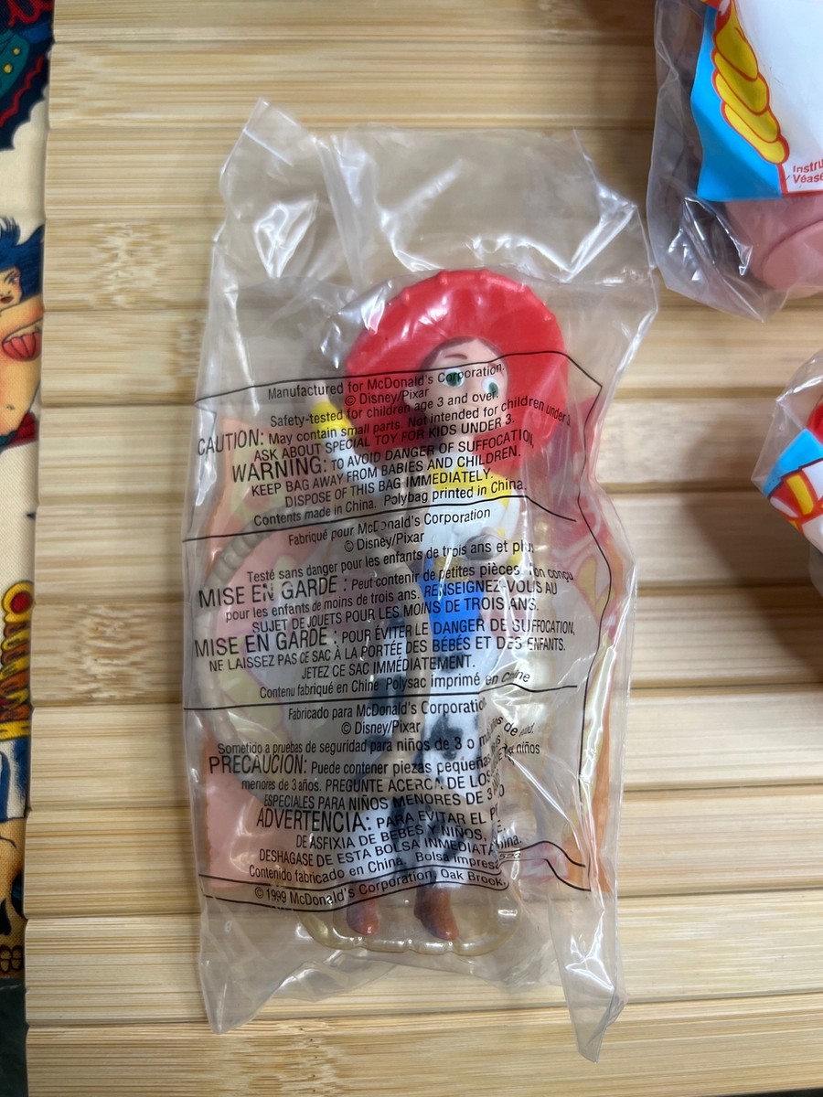 Bundle Of New Unopened Vintage Toy Story Characters 1999 Disney