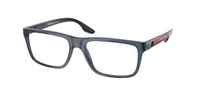 NEW Prada Linea Rossa 02OV Eyeglasses CZH1O1 Clear 100% AUTHENTIC