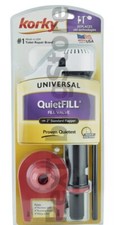 Korky 818BP QuietFill Universal Toilet Fill Valve and 2" Flapper Set