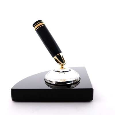 Montblanc Creation Lalique Limited Edition Desk Set - Ink Well