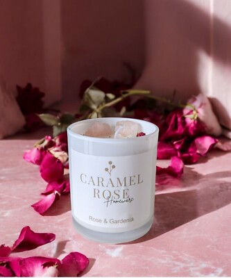 Kristall Blume Duft Trockenblume Sojawachs Kerze Aromatherapie Kerze Geschenk