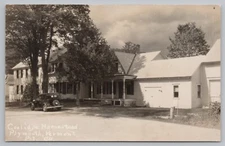 Real Photo Postcard Plymouth VT President Calvin Coolidge Homestead c1920 RPPC