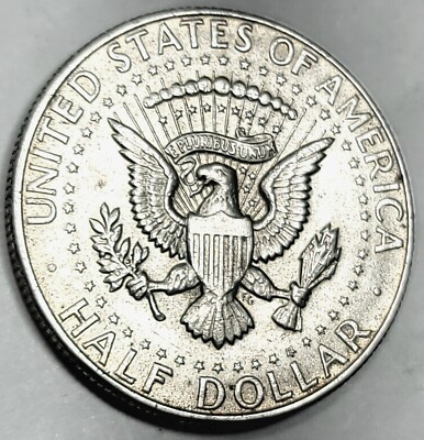 1967 P Kennedy Half Dollar 50 cent Error Variety Double Ear | eBay
