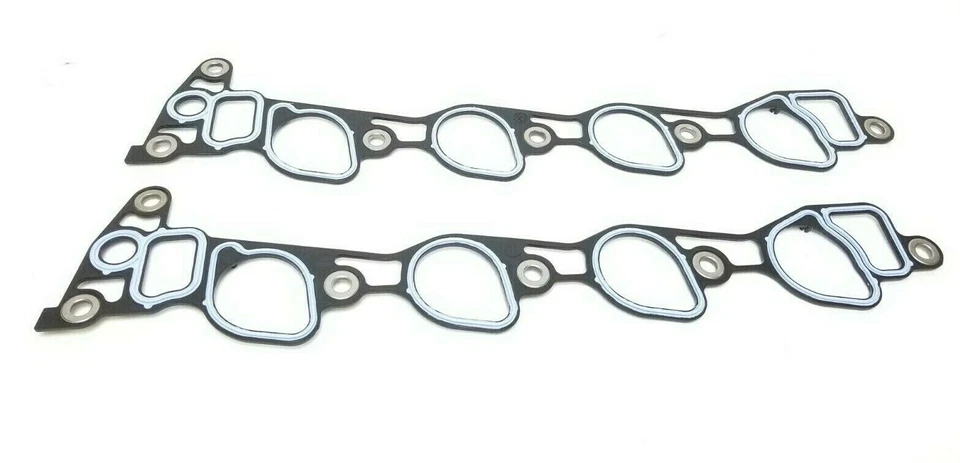 Juego de 2 juntas de colector de admisión OEM 1996-2000 Ford Lincoln Mercury Town Car 4.6 Foto 2 de 4