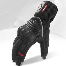 Racing Motorcycle Driving Sheepskin Gloves Touch Screen Off-Road Racing Glove US