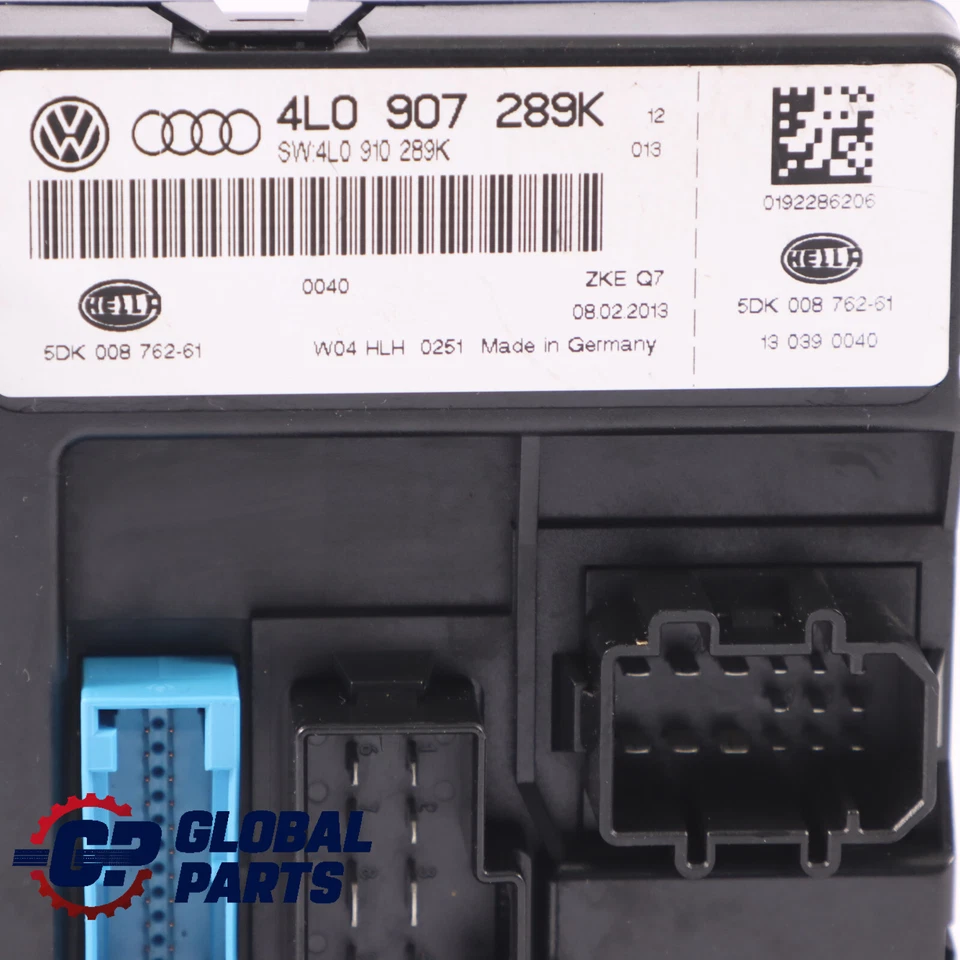 Audi Q7 4L Unità di controllo del corpo Modulo BCM Unità ECU 4L0907289K - Immagine 2 di 4