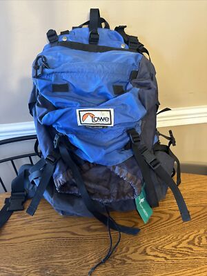 Vintage Lowe Alpine Systems Special Expedition S Hiking Backpack Blue