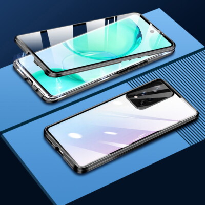 360 Hülle für Xiaomi Redmi Note 12 11 Poco X5 X3 Pro 13T Magnet Metal Glas Case