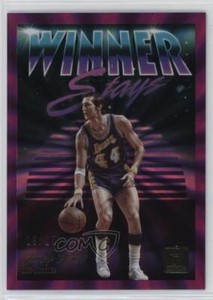 2018 Panini Donruss Basketball Holo Purple Laser Jerry West #19