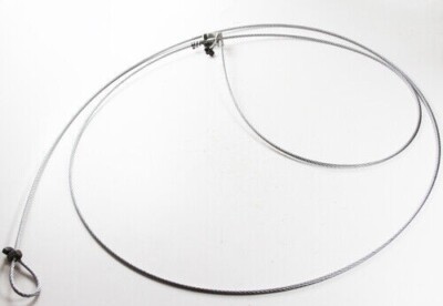 2 HOG WOLF SNARE, 96''-1/8 7x7, Adjustable loop end Trap, snare, NEW SALE