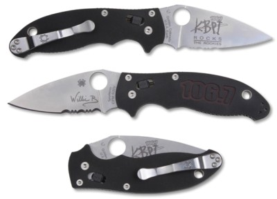 Spyderco NUMBERED Willie B Manix 2 Limited Edition G-10 Handle CMP S30V C101KBPI