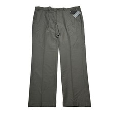 Michael Kors Performance Fall Dress Pants Mens 38x30 Army Green Classic Fit NEW