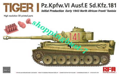 RYEFIELD MODEL RFM RM-5001U 1/35 Tiger I Initial Production Early 1943