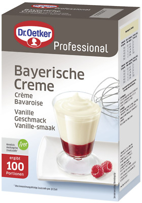 Dr. Oetker Bayerische Creme - Dessert - 1 kg ergibt 100 Portionen