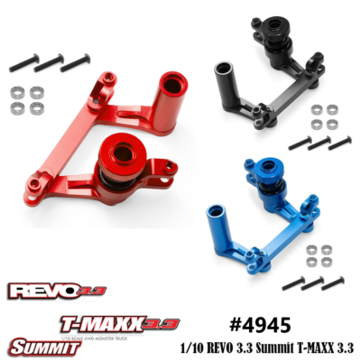 Traxxas 4945 Steering Bell Cranks Replacement Part For E-Maxx RC Trucks - Includes Servo Saver Spring & Hardware - View #12
