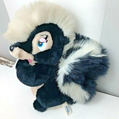 Vintage Flower from Disney Movie Bambi Skunk Plush Stuffed Animal 12