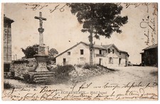 CPA 69 - HUHN LES ECHARMEAUX (Rhone) - 2. Hotel Jugnet, Kalvarienberg - einfacher Rücken