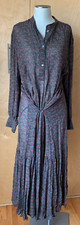 ISABEL MARANT Etoile sheer floral viscose maxi dress size 40 EUC