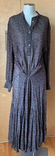 ISABEL MARANT Etoile sheer floral viscose maxi dress size 40 EUC
