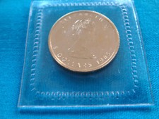 1985 1/10 oz Canada Gold  Maple Leaf $5 Coin .9999 Fine BU Capsule  #85ML24