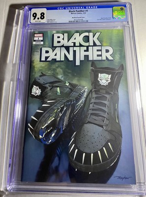 BLACK PANTHER #1 CGC 9.8 MAYHEW VARIANT COVER- 1ST APPEARANCE OF OMOLOLA  & JHAI