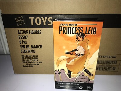 Star Wars The Black Series 6'' Princess Leia Organa Action Figure COMIC SERIES