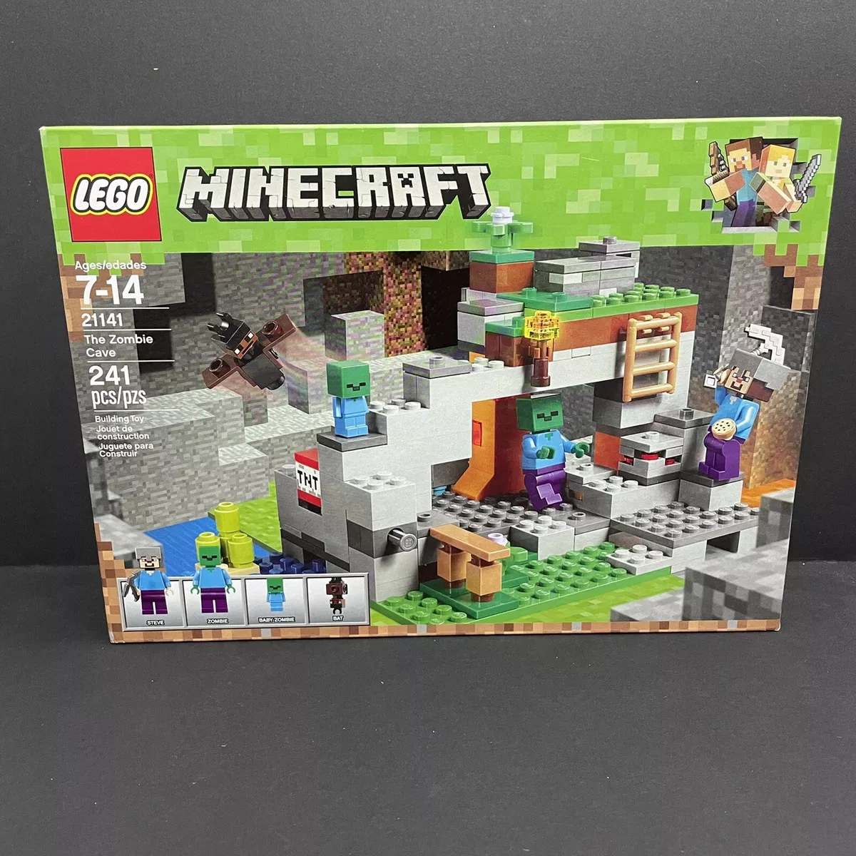 Lego minecraft 241 pieces hot sale