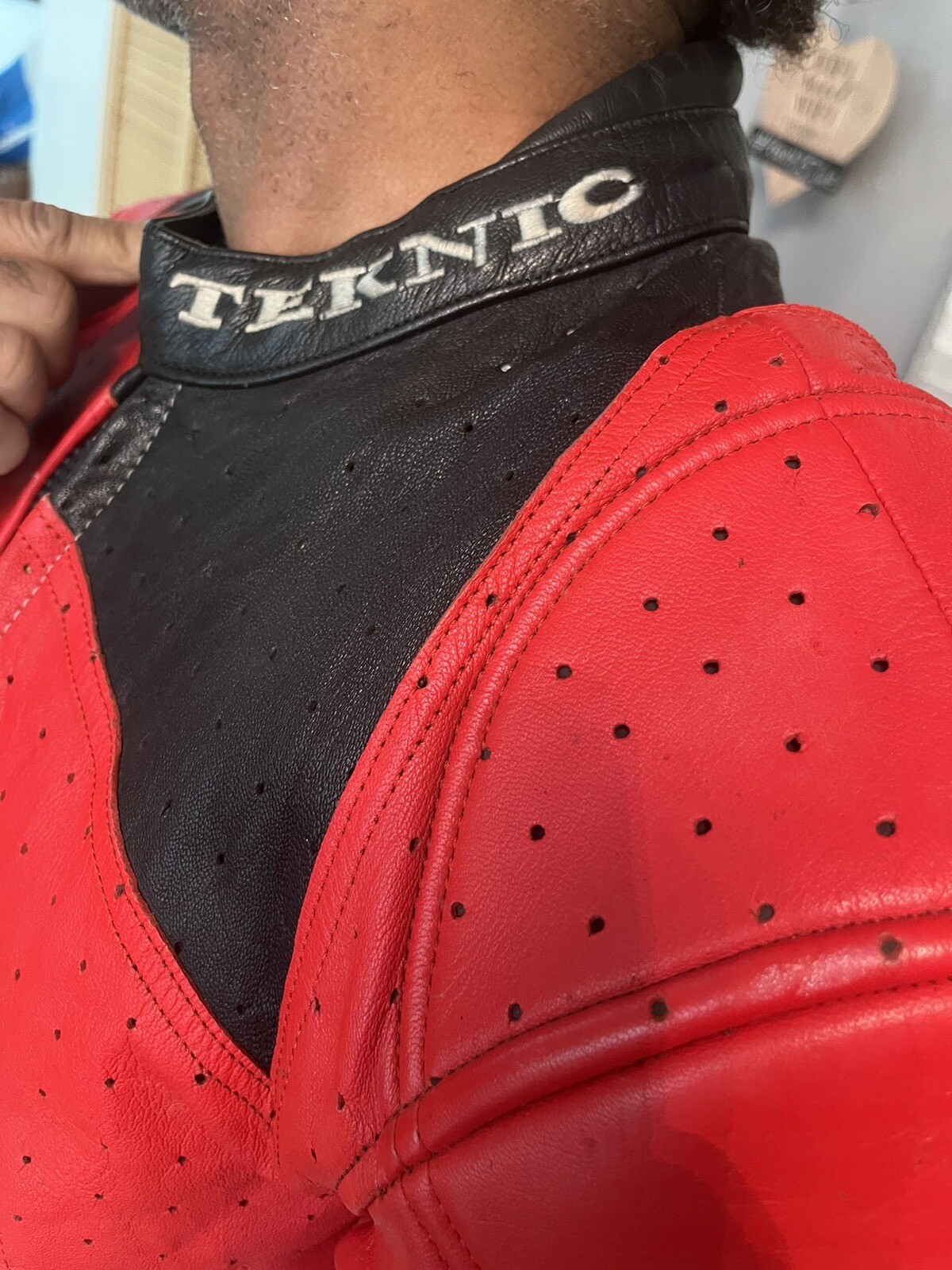 Authentic Leather Motorcycle Jacket - image 8