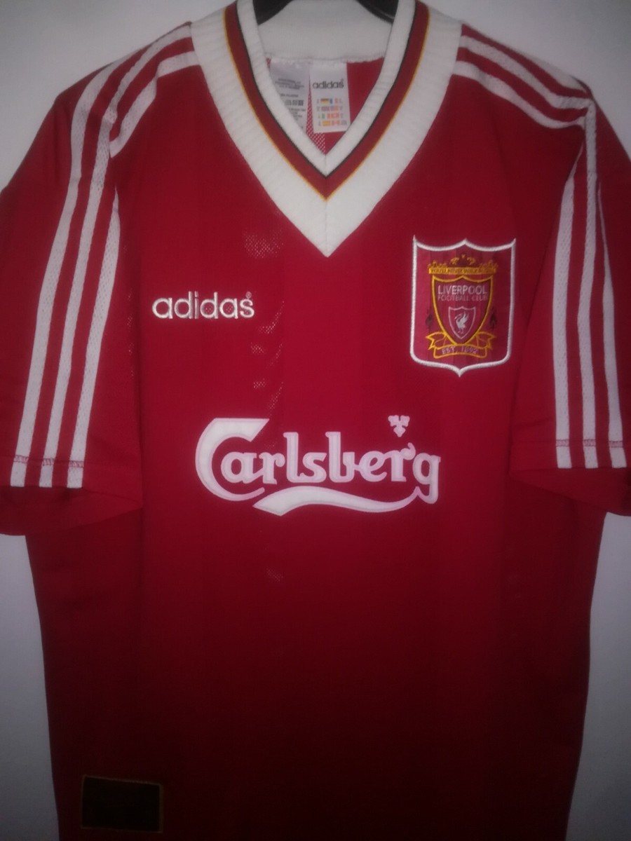 LIVERPOOL 1995-1996 Carlsberg camiseta shirt trikot maillot maglia