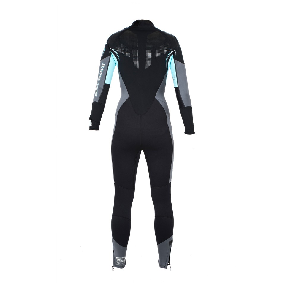 Muta Neoprene Donna Owntop 3mm - Cerniera Pettorale Per Surf, Sub, Snorkeling - Foto 7