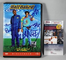 HALF BAKED SIGNED x4 DVD DAVE CHAPPELLE JIM BREUER HARLAND AUTOGRAPHED +JSA COA