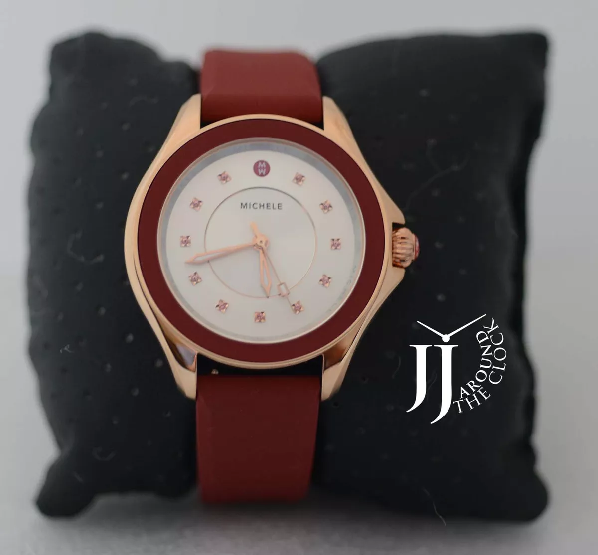 NEW Michele Cape Swiss Movement Watch Red MWW27A000035 eBay