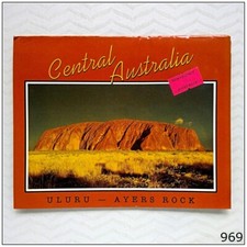 Central Australia Uluru Ayers Rock View Folder Postcard (P969)