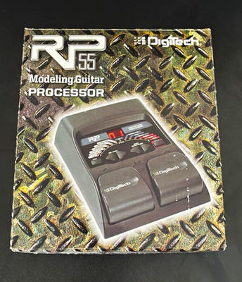 DigiTech RP55 RP55V Digital Modeling Guitar Multi-Effects Processor Pedal