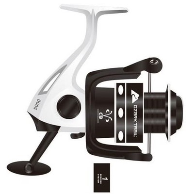 5000 High Speed Metal Spinning Fishing Reel with Max Drag and Instant Stop Anti