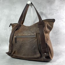 Daniel & Bob Brown Buttaro Leather Tote Bag Used