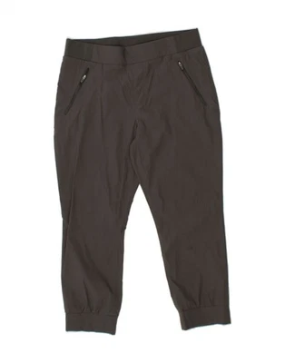 EDDIE BAUER Womens Joggers Capri Trousers US 8 Medium W30 L23 Grey Nylon CD77 - Image 1 of 3