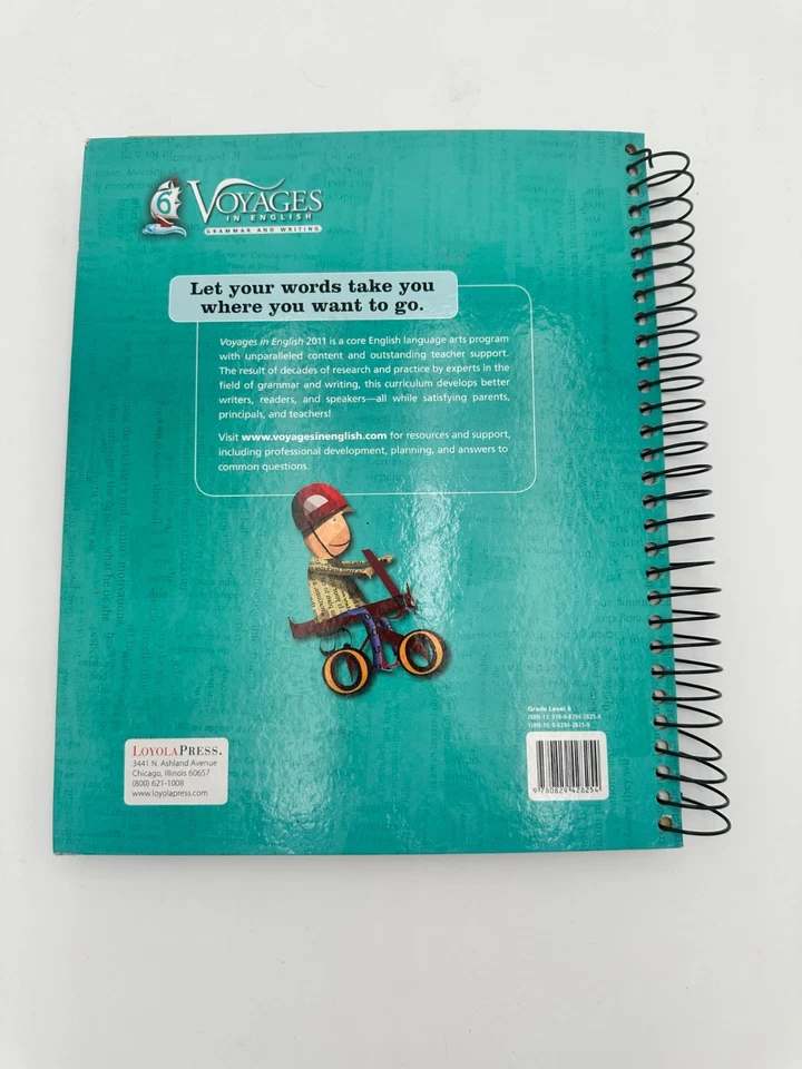 Grade 6: Teacher Edition: Grammar and Writing, Voyages in English, Answer & Text - Image 2 of 4