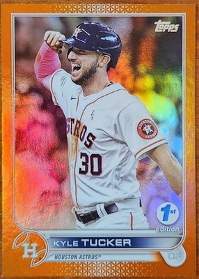 2022 Topps Series 1 1st Edition Orange 03/75 Kyle Tucker #319