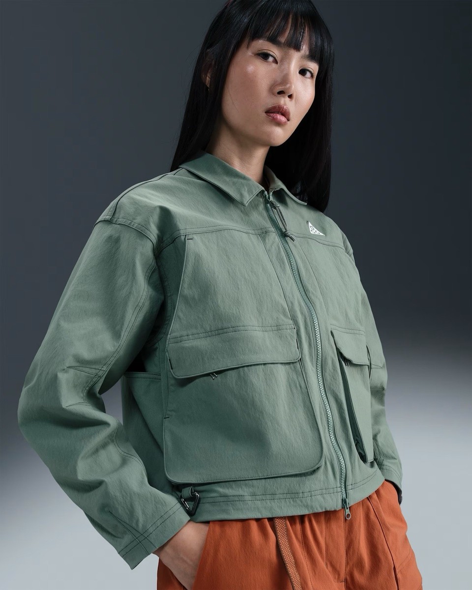 Nike ACG UV SMITH SUMMIT JACKET Size M Women's HV0583-364 NWT Clay