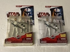 Star Wars The Clone Wars Clone Trooper Denal CW20 Action Figure Hasbro 2009 New