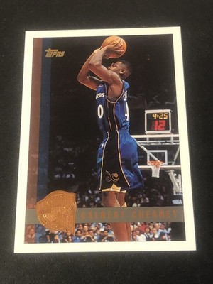 1997-98 Topps Minted in Springfield Calbert Cheaney #142
