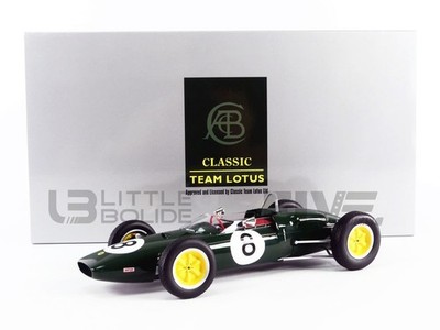 TECNOMODEL MYTHOS 1/18 - LOTUS 21 CLIMAX - GP FRANCE 1961 (J. CLARK ) TM18182B