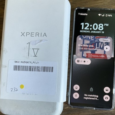 Sony Xperia 1 V XQ-DQ62 Black Bar Smartphone