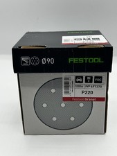 Festool 497370 Abrasive sheet Granat STF D90/6 P220 GR/100 For RO 90 DX