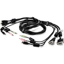 Vertiv - CBL0120 - AVOCENT KVM Cable - 6 ft, Dual Display, DVI-I, 1 x USB, 2 x