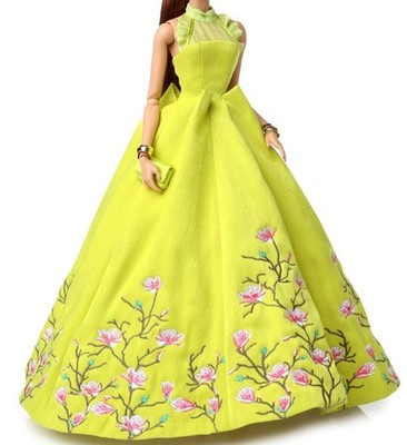 Integrity Toys Fashion Royalty Dress Only - Ruffles and Blooms Eugenia Perrin